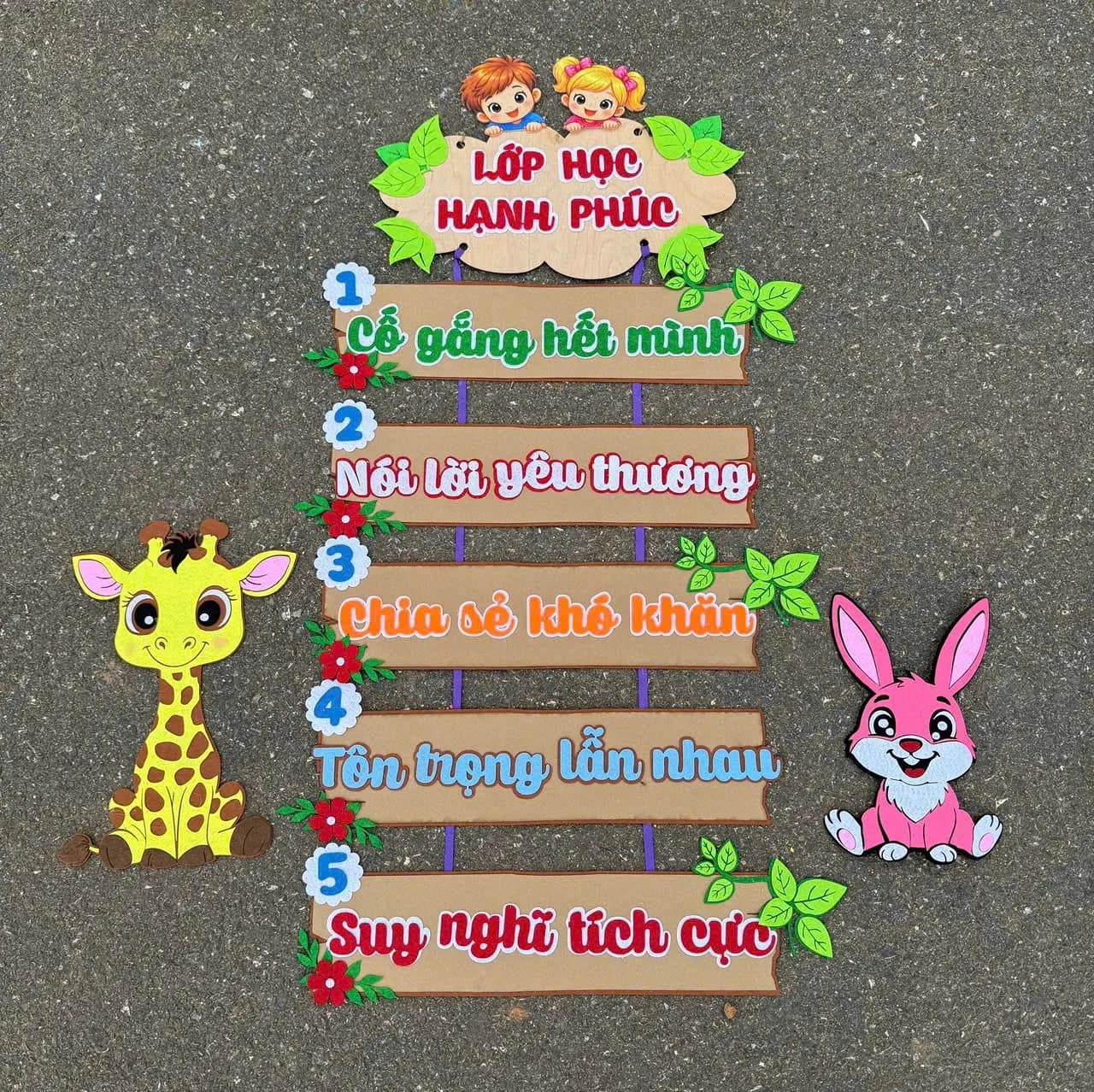 Lớp Học Hạnh Phúc 2 Bé